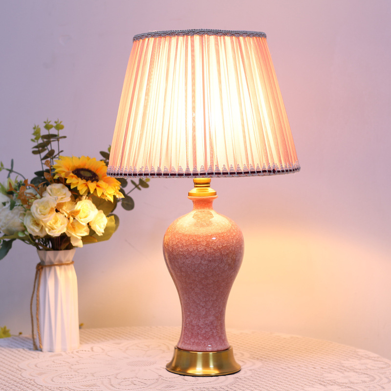Vase Decor - Lámpara de escritorio con forma de