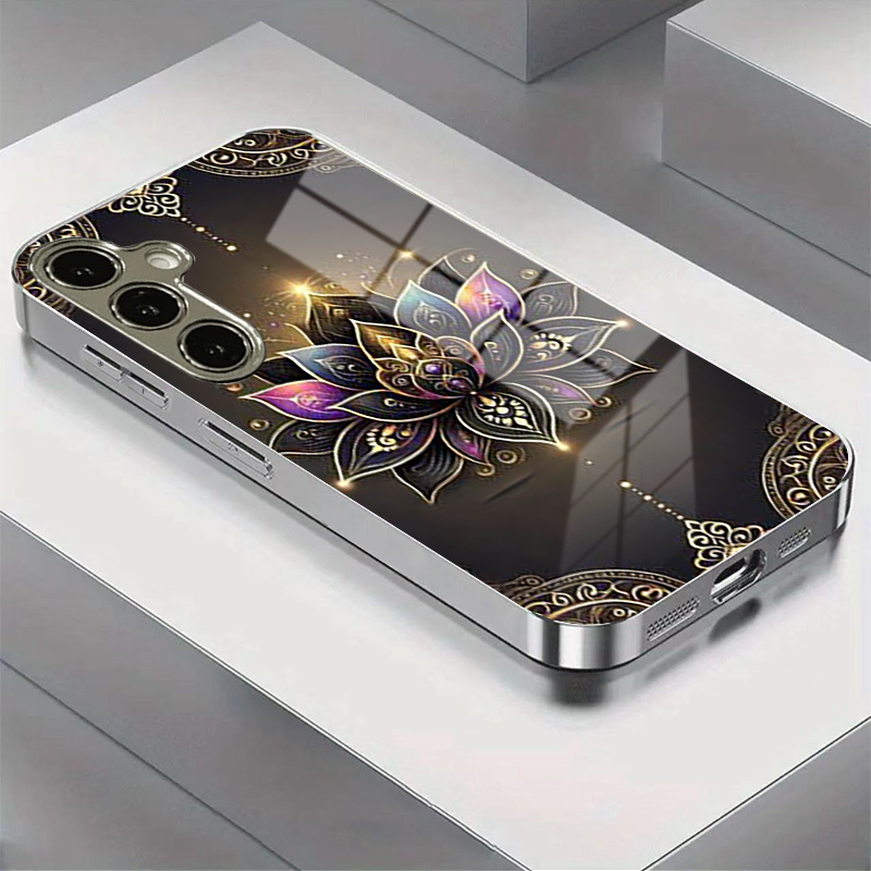 Vase Decor - Funda de Teléfono de Vidrio Electrochapado