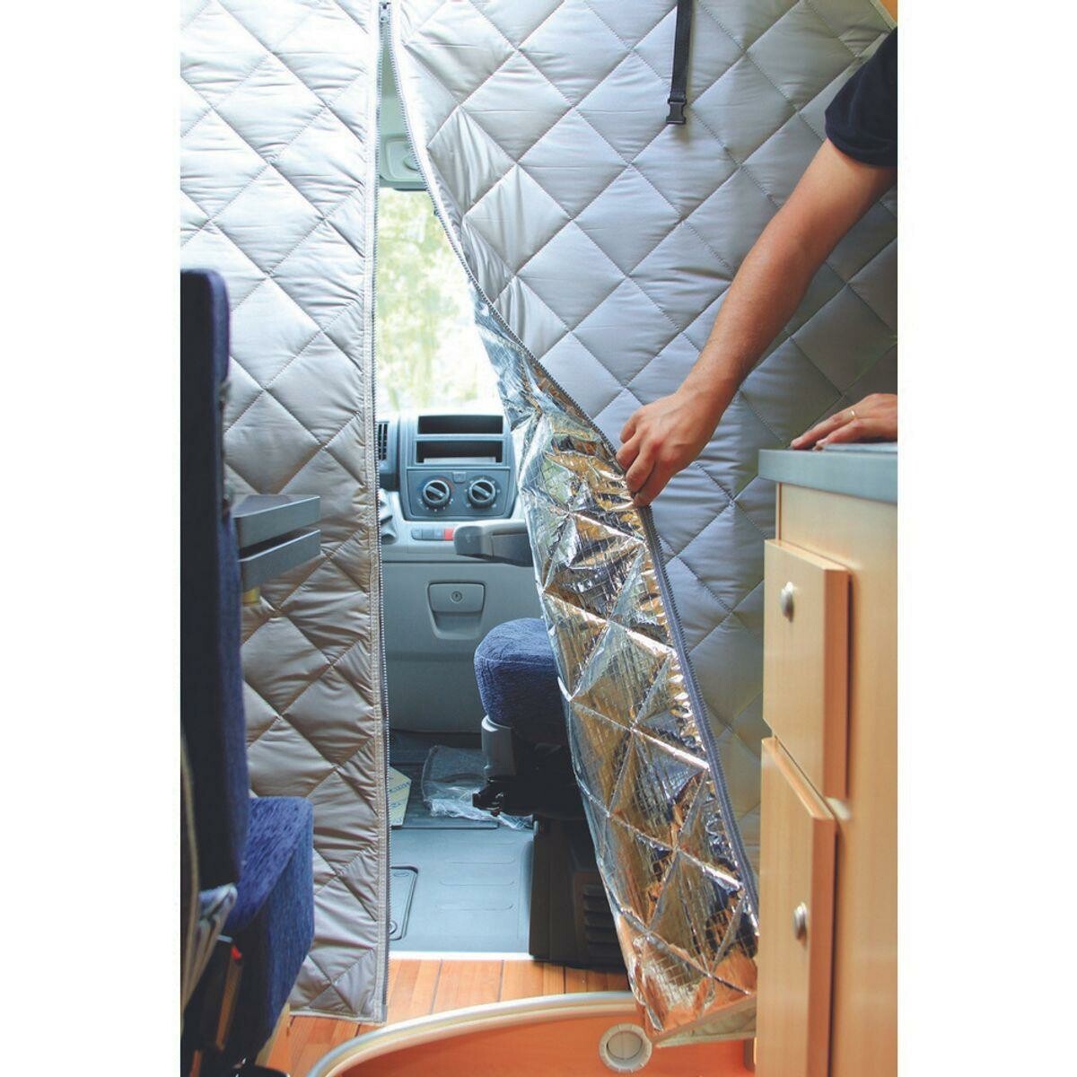 Curtain Curtain - Para Fiat Ducato cortina de aislamiento