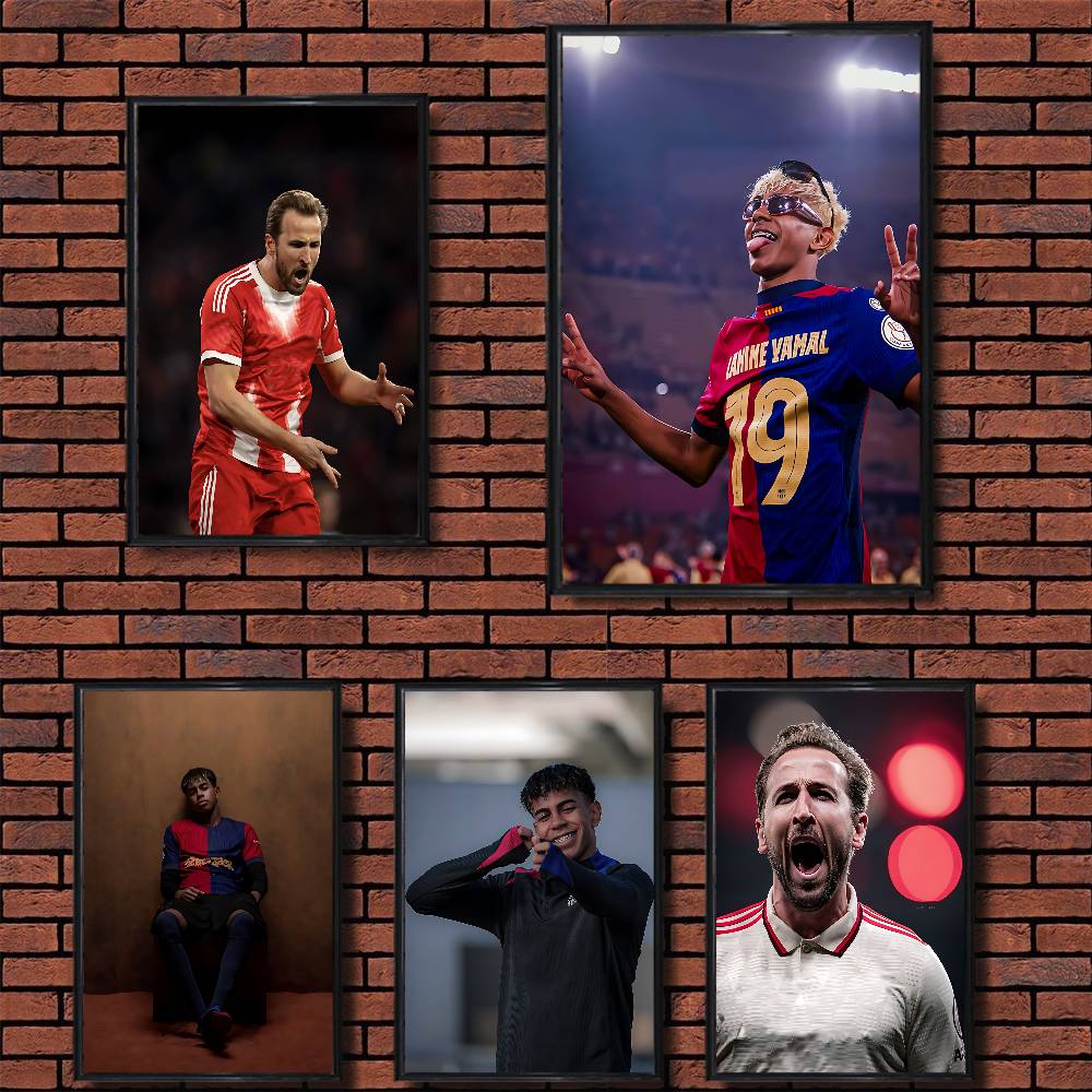 Wall Sticker - Póster de Lamine Yamal con diseño