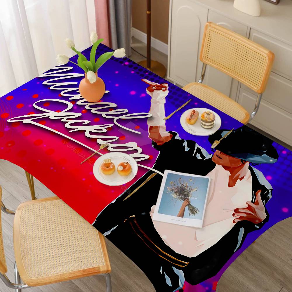 Table Runner - MJ King Of Pop M-Michael J-Jackson
