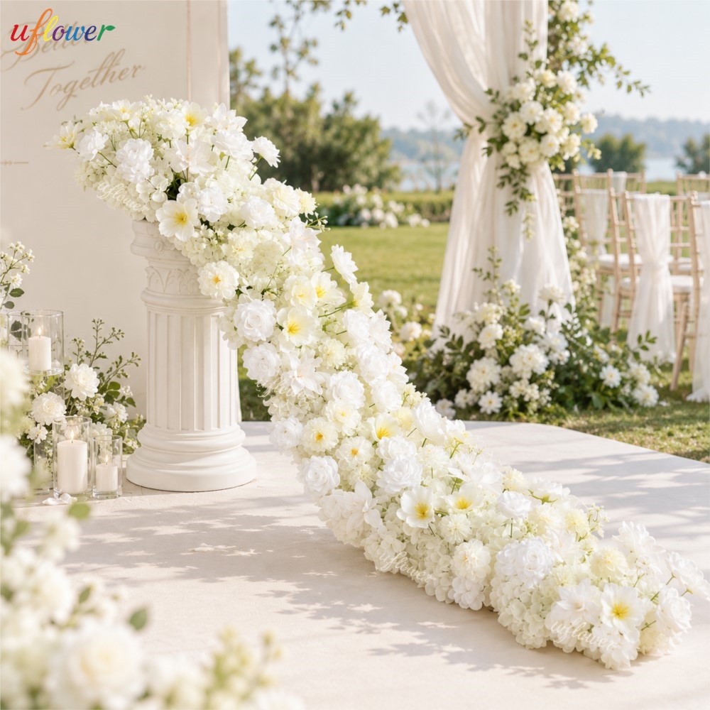 Guirnalda de Flores Artificial - Table Runner reseña y precio