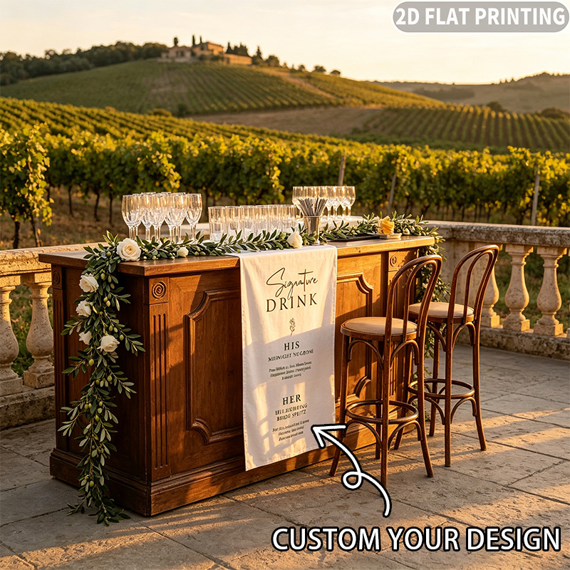 1 pieza de mantel de boda pers - Table Runner reseña y precio
