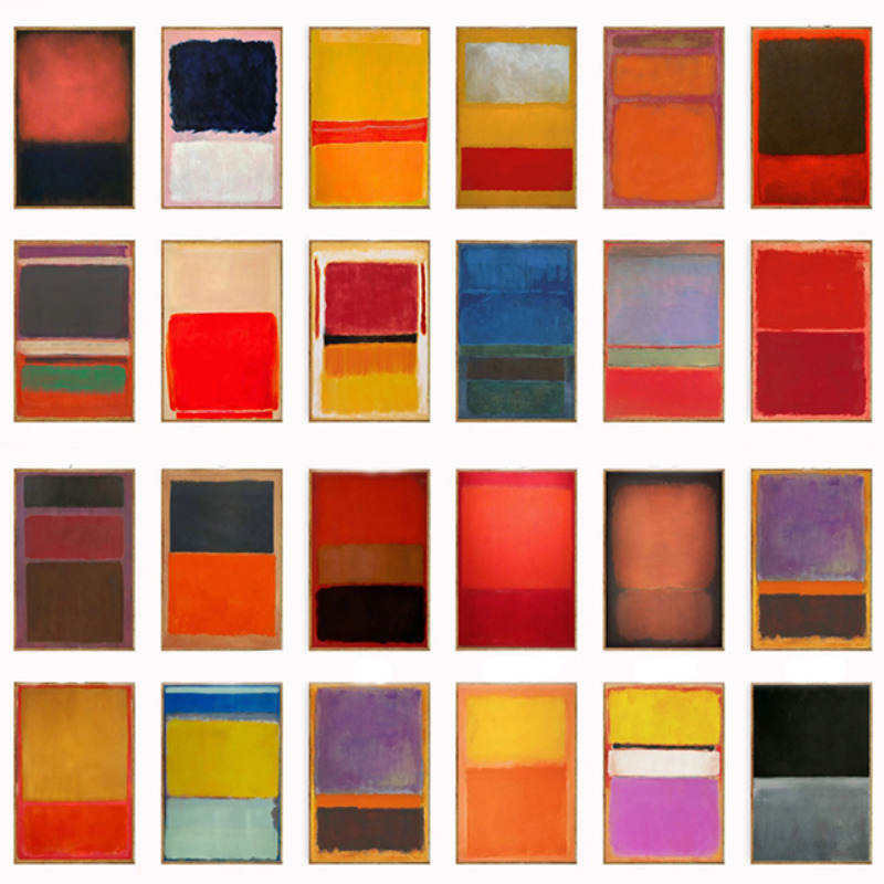 Decoración de paredes, juegos  - Abstract Canvas Set reseña y precio